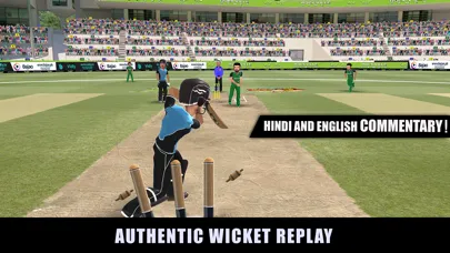 Tangkapan layar RVG Cricket Game: Cricket Lite