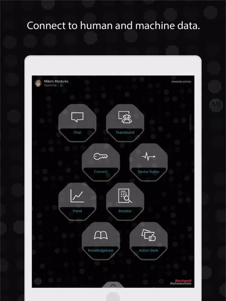 FactoryTalk® TeamONE™ iPad  Ekran Görüntüleri
