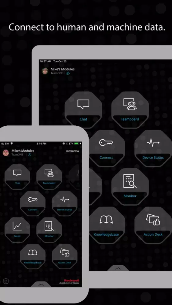 FactoryTalk® TeamONE™ Ekran Görüntüleri