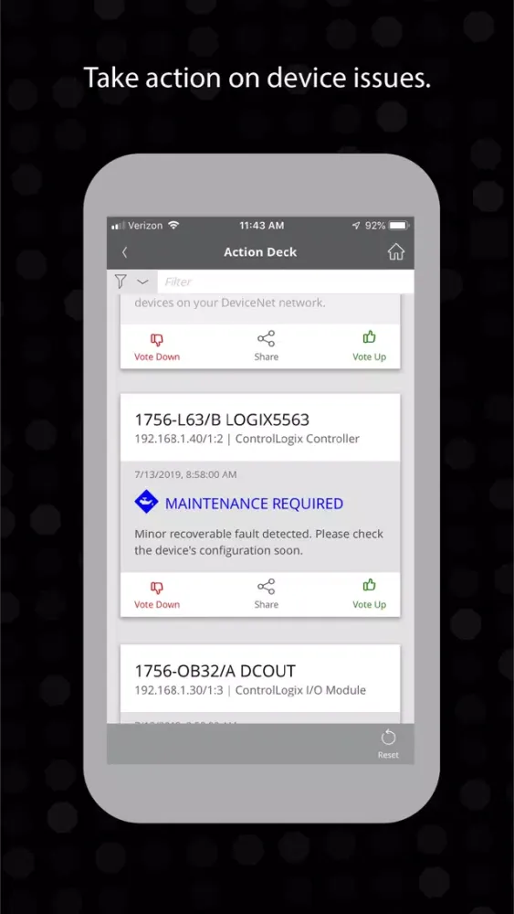 FactoryTalk® TeamONE™ Ekran Görüntüleri