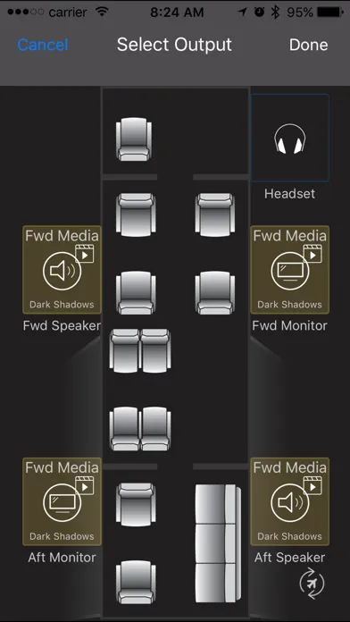 Bombardier Cabin Control 스크린샷