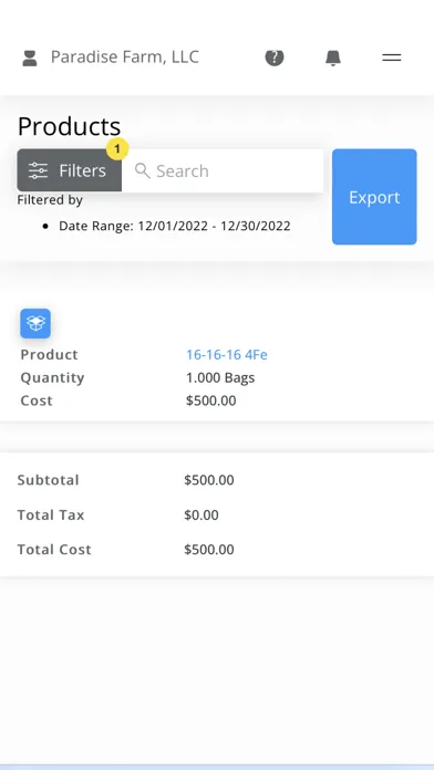 Rocky Mountain Ag Portal Screenshots