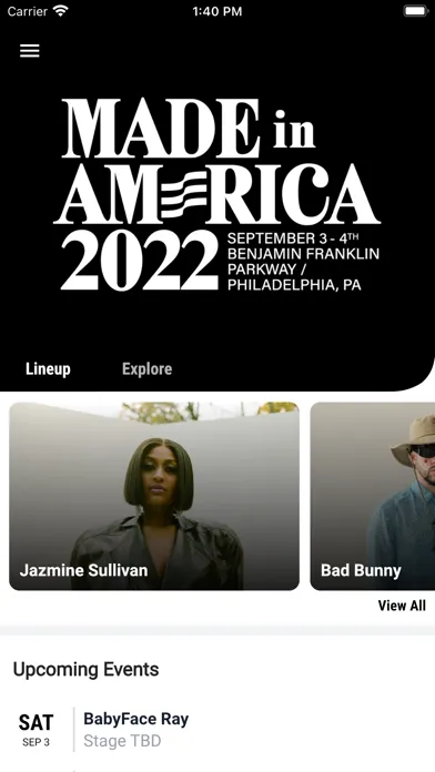 Скриншоты Made In America Festival 2022