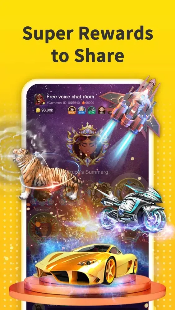 Скриншоты Ahlan - Group Voice Chat Rooms