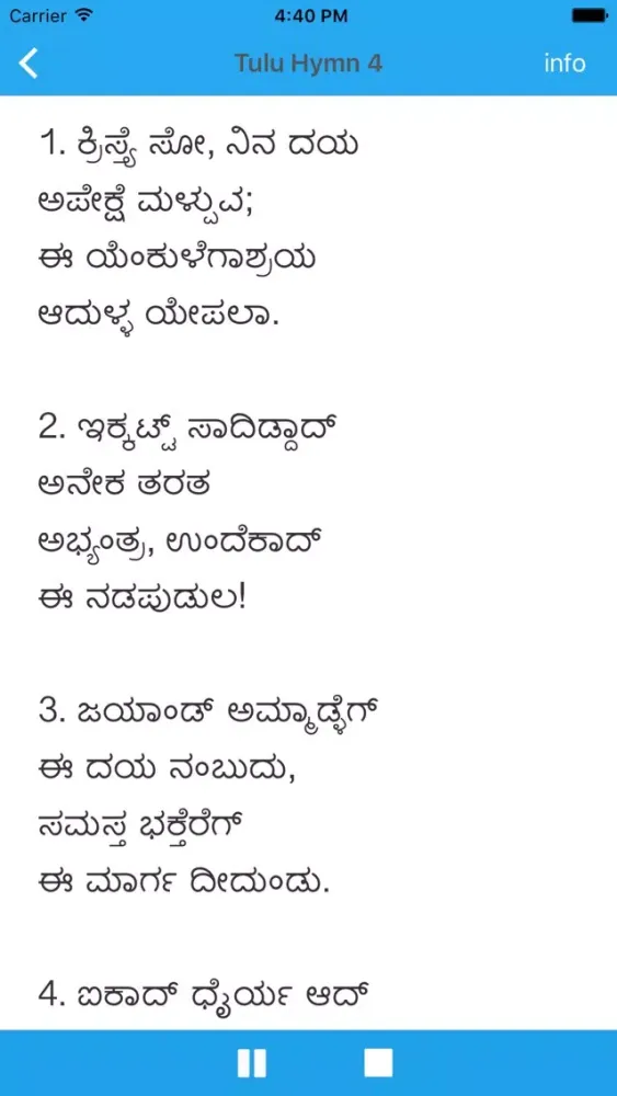 Screenshot di Mangalore Hymns