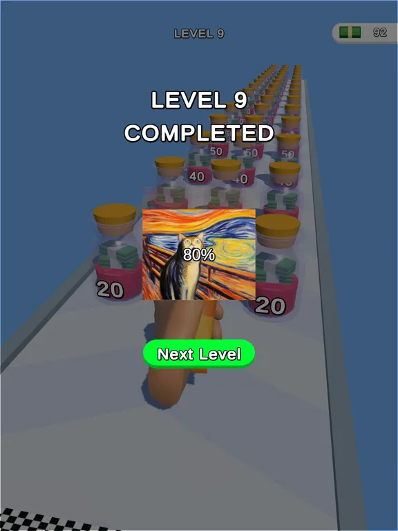Ultimate Paint Runner 3D iPad 應用截圖