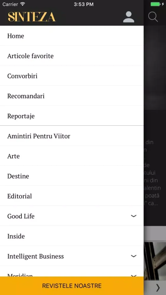 Revista Sinteza Screenshots