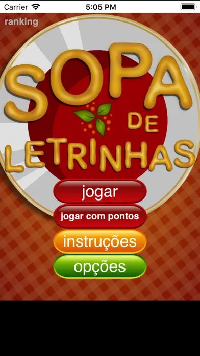 Captures d'écran de Sopa de Letrinhas