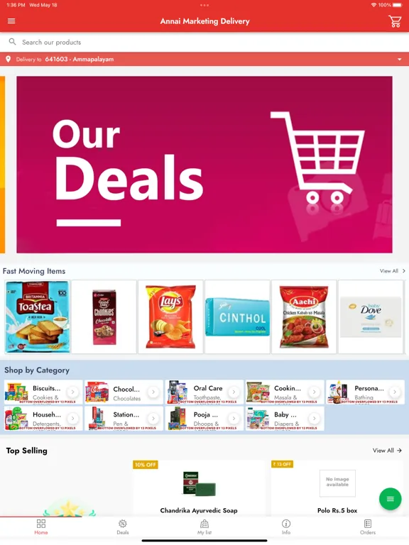Screenshot di Annai Marketing iPad 