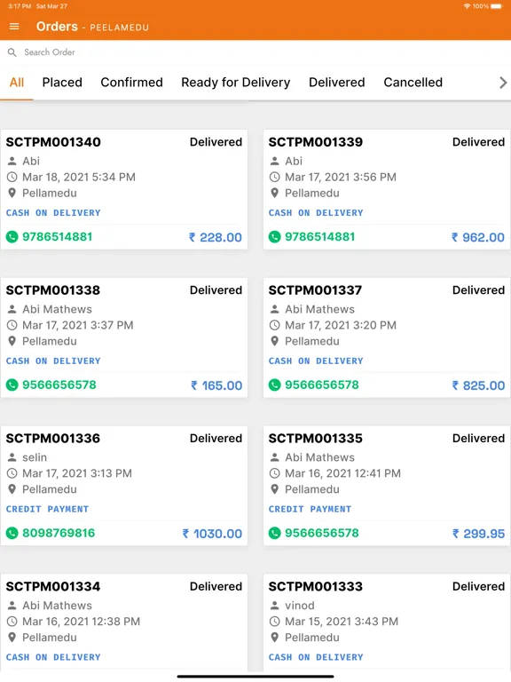 Capturas de pantalla de Rodeo Admin Panel iPad 