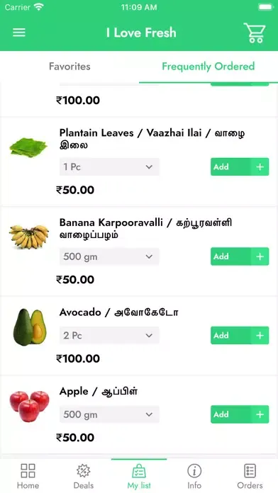 I Love Fresh Chennai 스크린샷