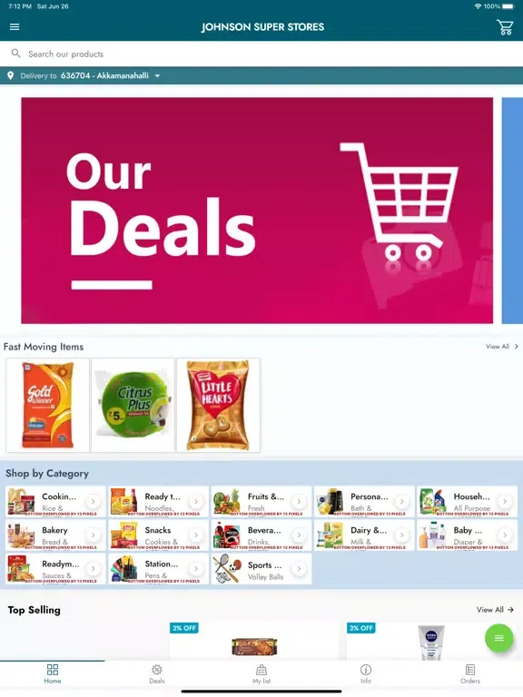 Johnson Superstore iPad  Ekran Görüntüleri
