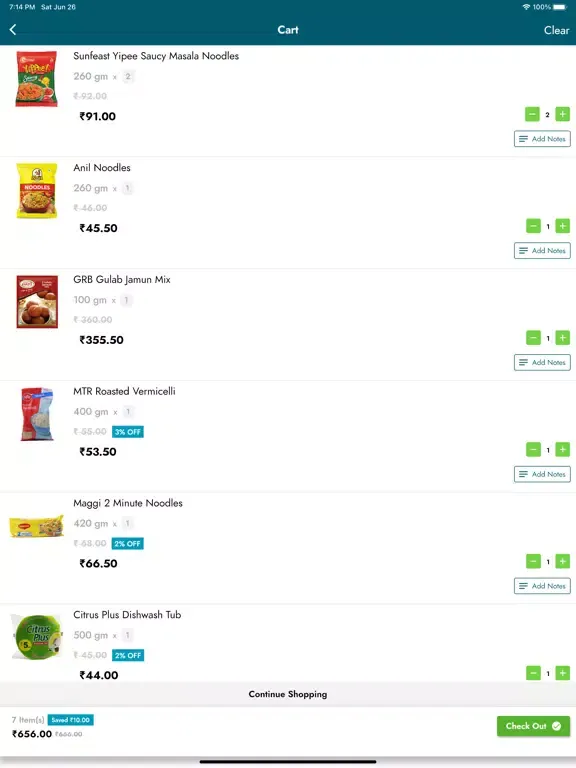 Johnson Superstore iPad  Ekran Görüntüleri