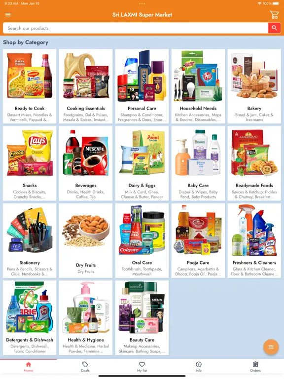 Laxmi Super Market iPad  스크린샷