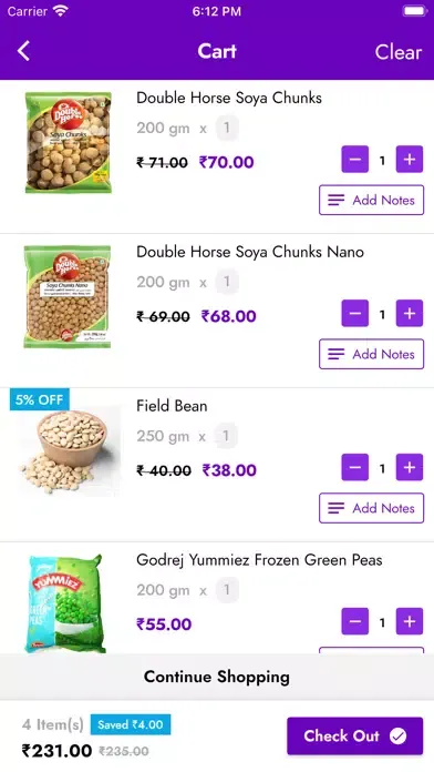 Zrzuty ekranu Mithran Super Stores