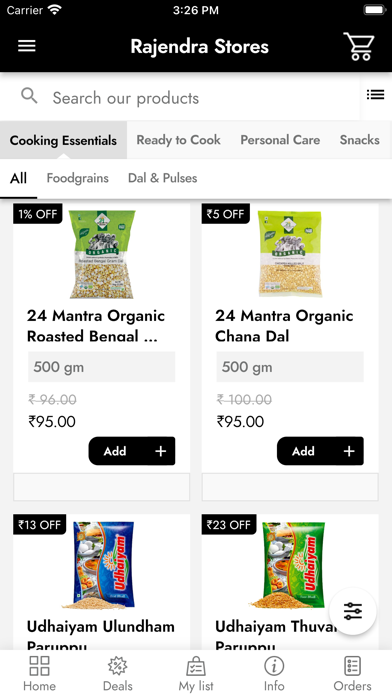 Screenshot di Rajendra Stores