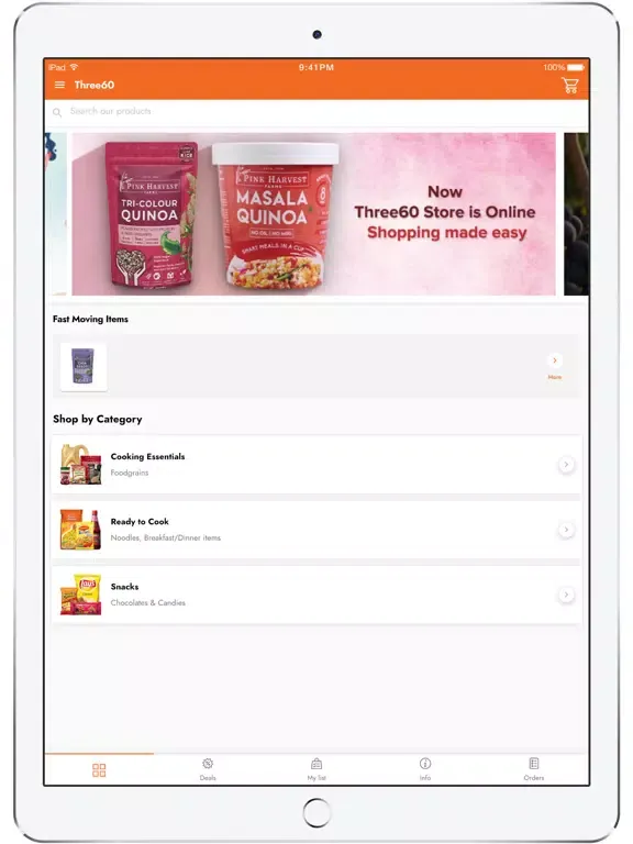 Three60 iPad  স্ক্রিনশট