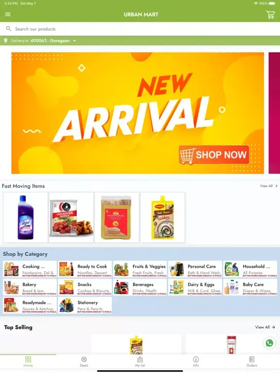 URBAN MART iPad  سکرین شاٹس