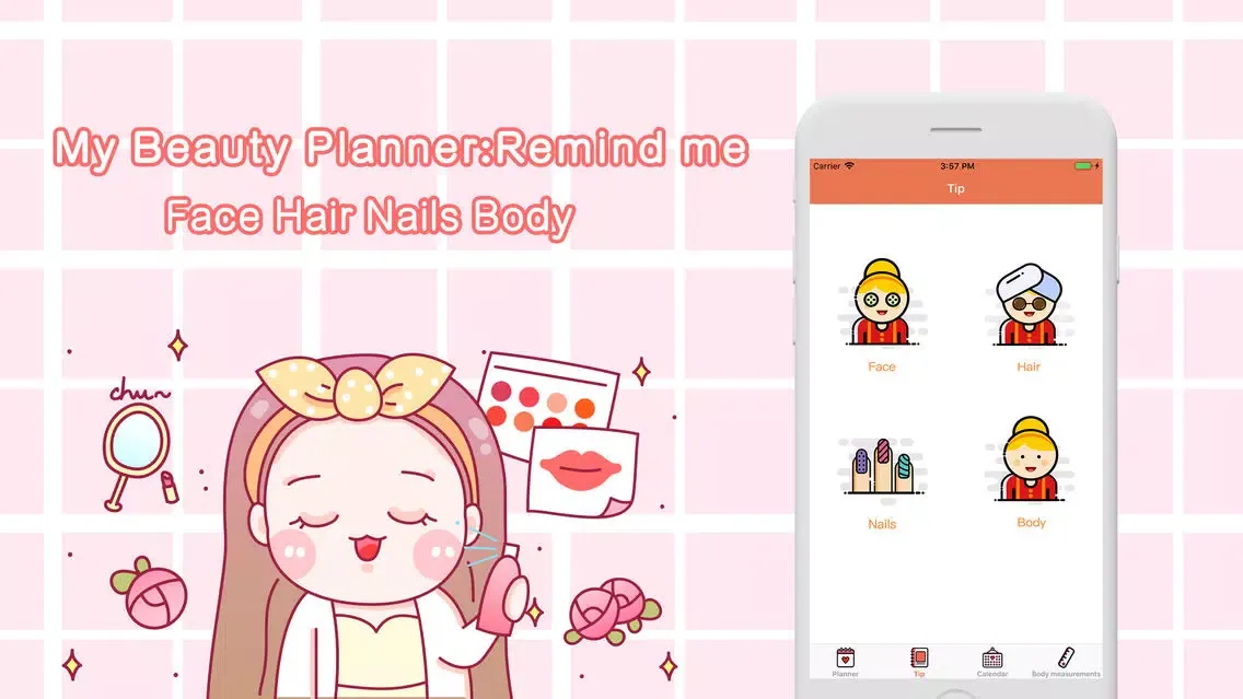 My Beauty Planner:Remind me Ekran Görüntüleri