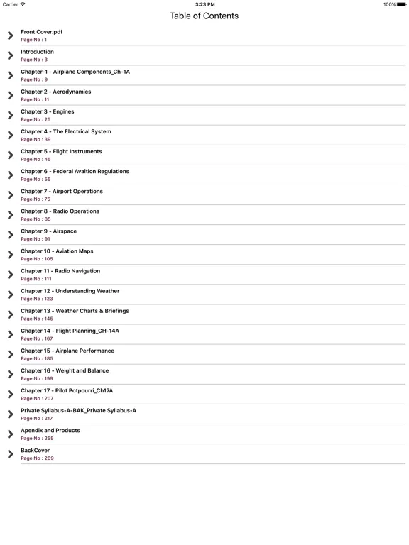 Rod’s Private Pilot Workbook iPad  Ekran Görüntüleri