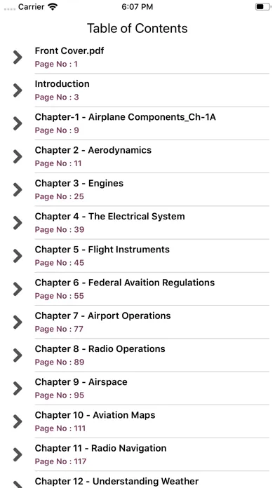 Rod’s Private Pilot Workbook Ekran Görüntüleri