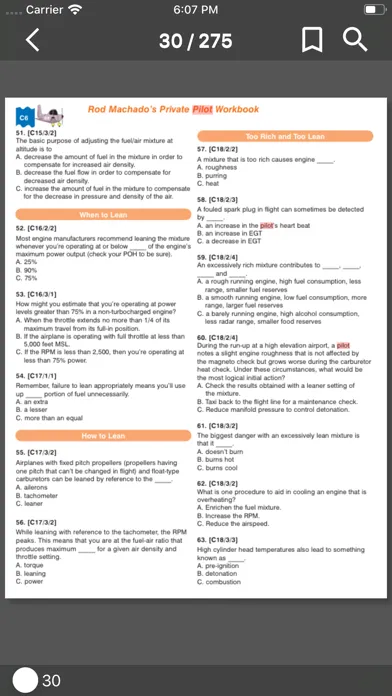 Rod’s Private Pilot Workbook Ekran Görüntüleri