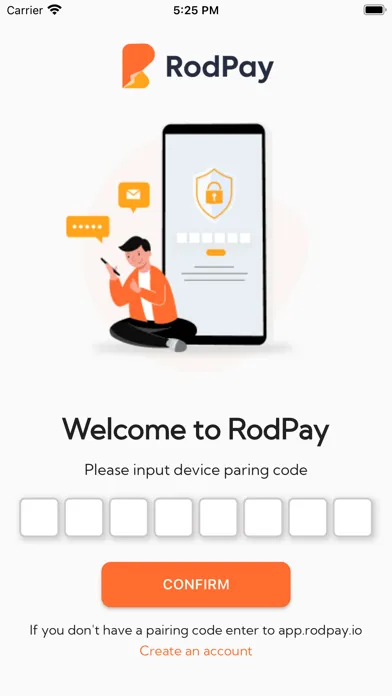 Скриншоты RodPay Bitcoin Lightning POS