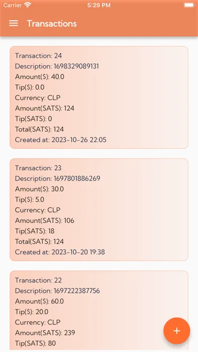 Скриншоты RodPay Bitcoin Lightning POS