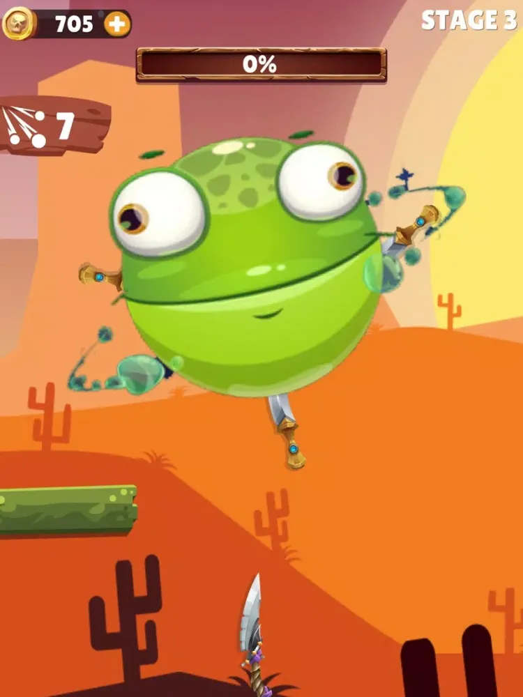 Ảnh chụp màn hình của Idle Knives Tycoon-Merge & Hit iPad 