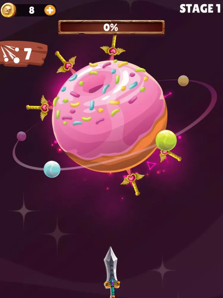 Ảnh chụp màn hình của Idle Knives Tycoon-Merge & Hit iPad 