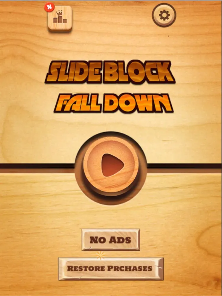Tangkapan layar Slide Block Wood iPad 