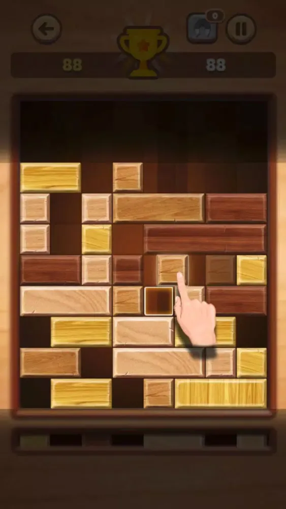 Tangkapan layar Slide Block Wood