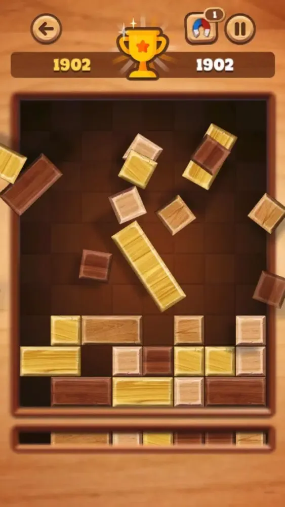 Tangkapan layar Slide Block Wood