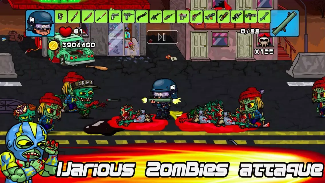 ภาพหน้าจอของ S.W.A.T vs Zombies