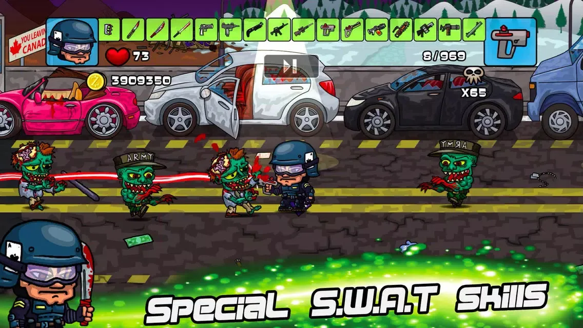ภาพหน้าจอของ S.W.A.T vs Zombies