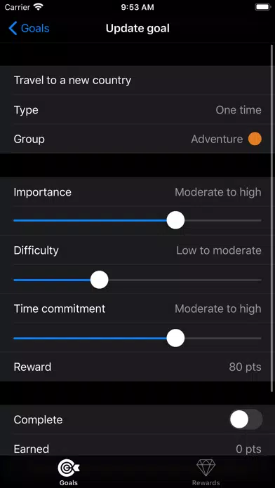Screenshot di Achieve: A Better You