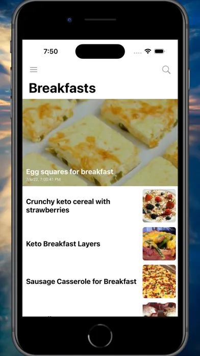 Zrzuty ekranu Easy Keto Recipes - Keto Diets