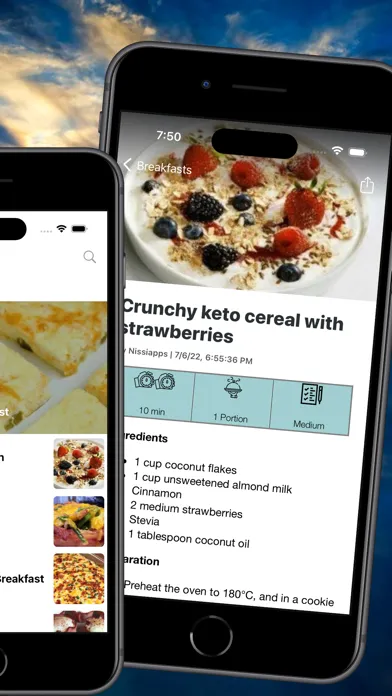 Zrzuty ekranu Easy Keto Recipes - Keto Diets
