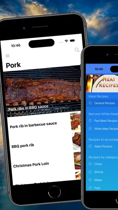 Meat Recipes Cookbook سکرین شاٹس
