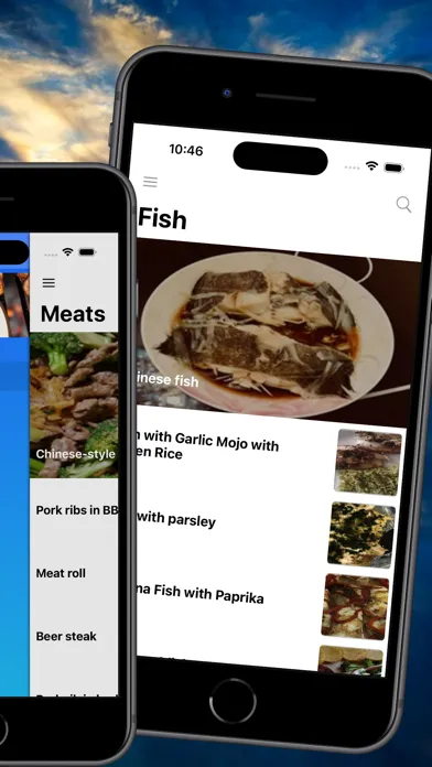 Meat Recipes Cookbook سکرین شاٹس