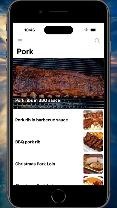 Meat Recipes Cookbook سکرین شاٹس