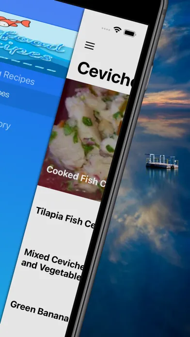 Easy and tasty seafood recipes スクリーンショット
