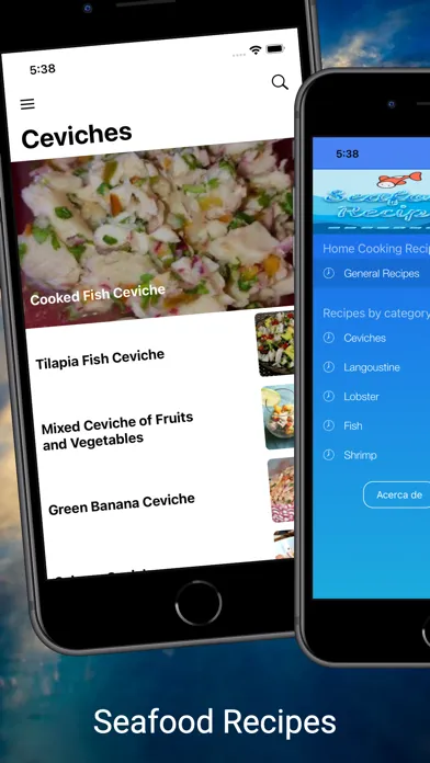 Easy and tasty seafood recipes スクリーンショット
