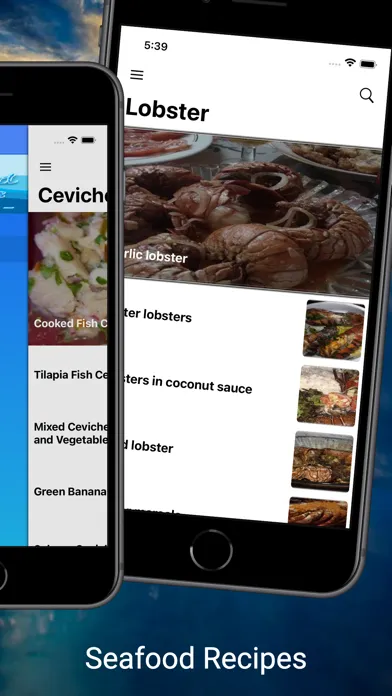 Easy and tasty seafood recipes スクリーンショット