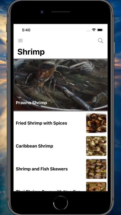 Easy and tasty seafood recipes スクリーンショット