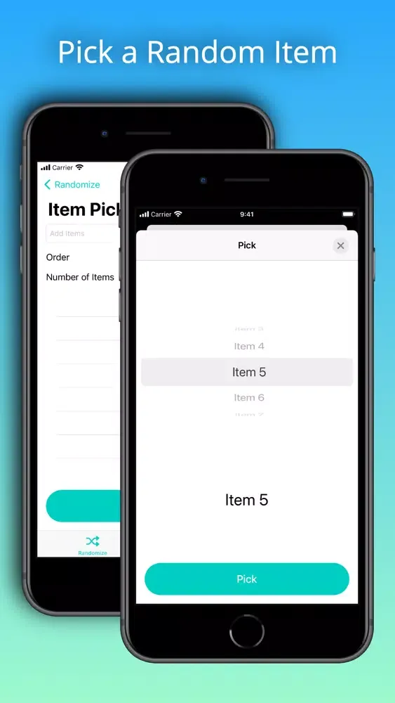 ภาพหน้าจอของ Randomizer: Events Generator