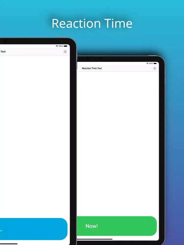 Reaction Time: Reflexes Test iPad  स्क्रीनशॉट