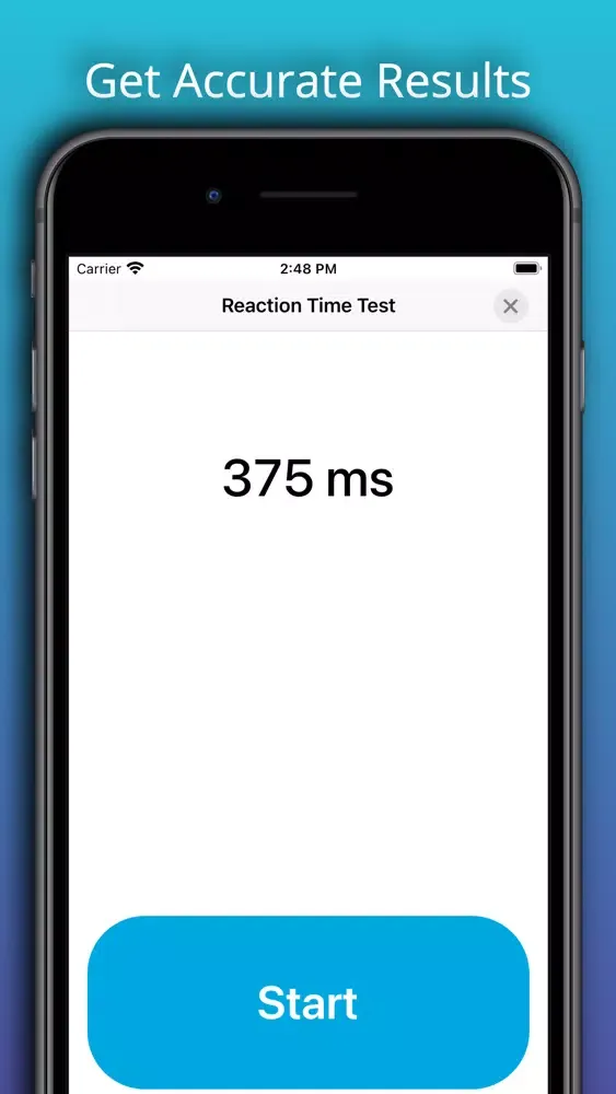Reaction Time: Reflexes Test स्क्रीनशॉट