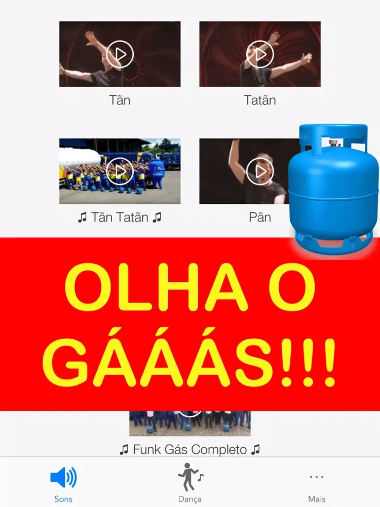 Ó O GÁS Funk Meme Sound Board - Sons do Olha o gás iPad  Screenshots