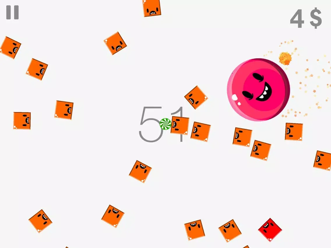 Tangkapan skrin Super Dash Ball Arena Candy - Game for kids iPad 